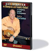 GET STARTED ON BLUEGRASS AND COUNTRY GUITAR DVD